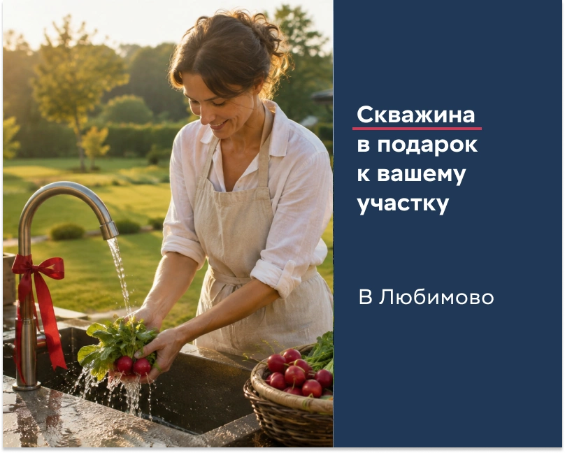 Скважина в подарок