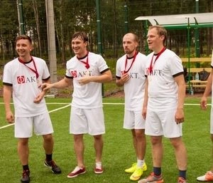 Открытие спортивной площадки 