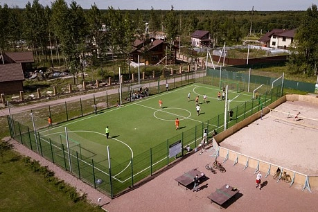 В коттеджных поселках застройщика «ФАКТ.» насыщенная спортивная жизнь