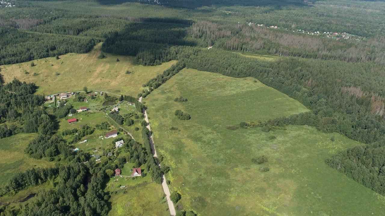 залесье вид сверху Коттеджный поселок «Залесье» ФАКТ. 2