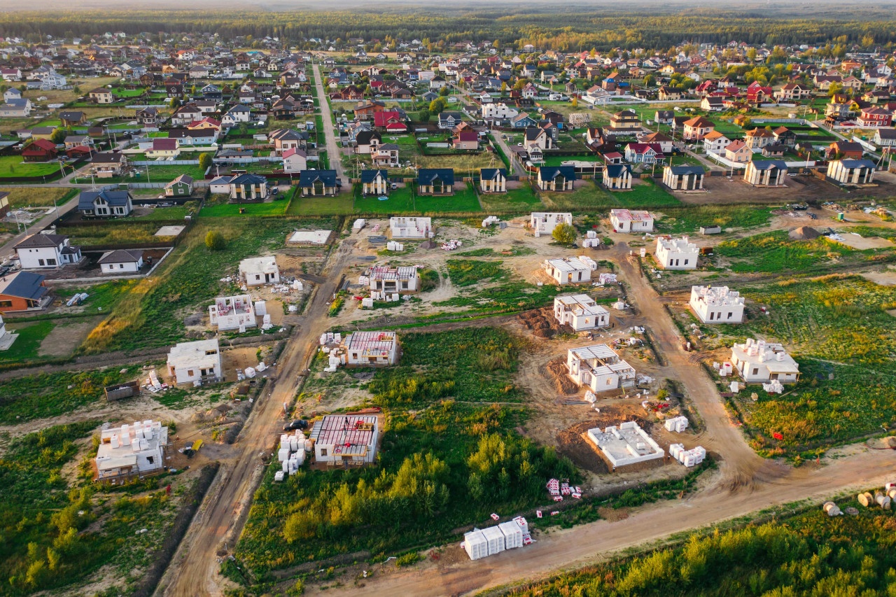 Ход строительства коттеджного поселка «ПриЛЕСный Стиль» ФАКТ. 54