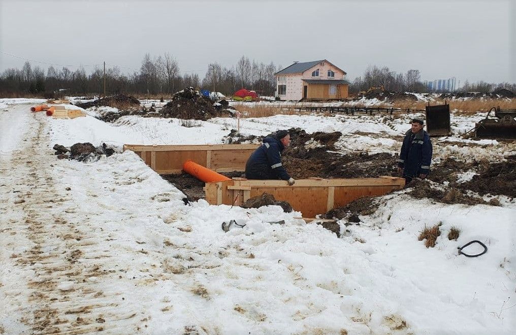 Ход строительства коттеджного поселка «Заводные Ёлки» ФАКТ. 121