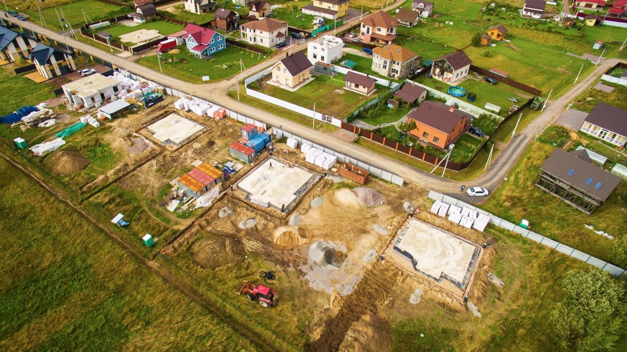 Ход строительства коттеджного поселка «Дома в ПриЛЕСном» ФАКТ. 32