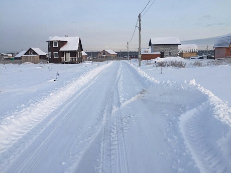 Уборка снега в поселках «ФАКТ»